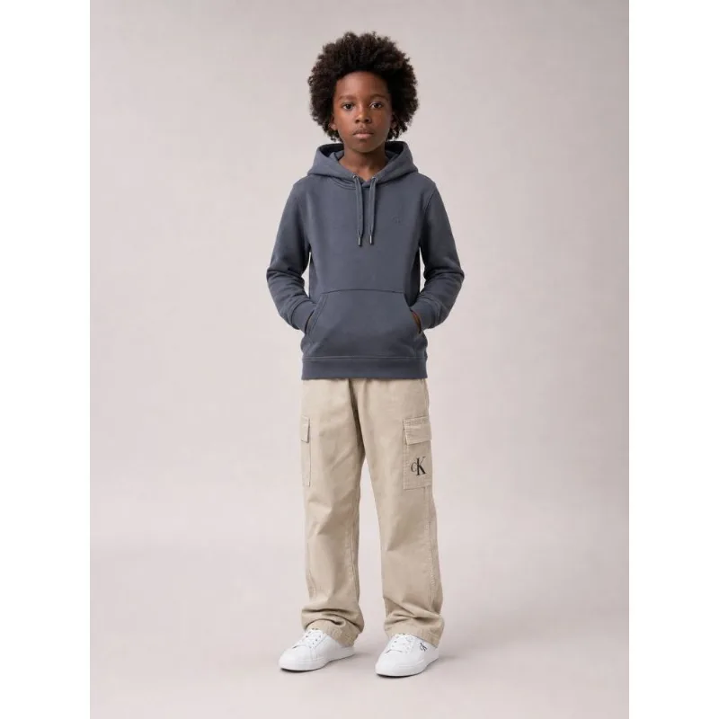 Casaco de Moletom Menino Calvin Klein Bordado-Capuz - Marinho Casaco de Moletom Menino Calvin Klein Bordado-Capuz Marinho 6