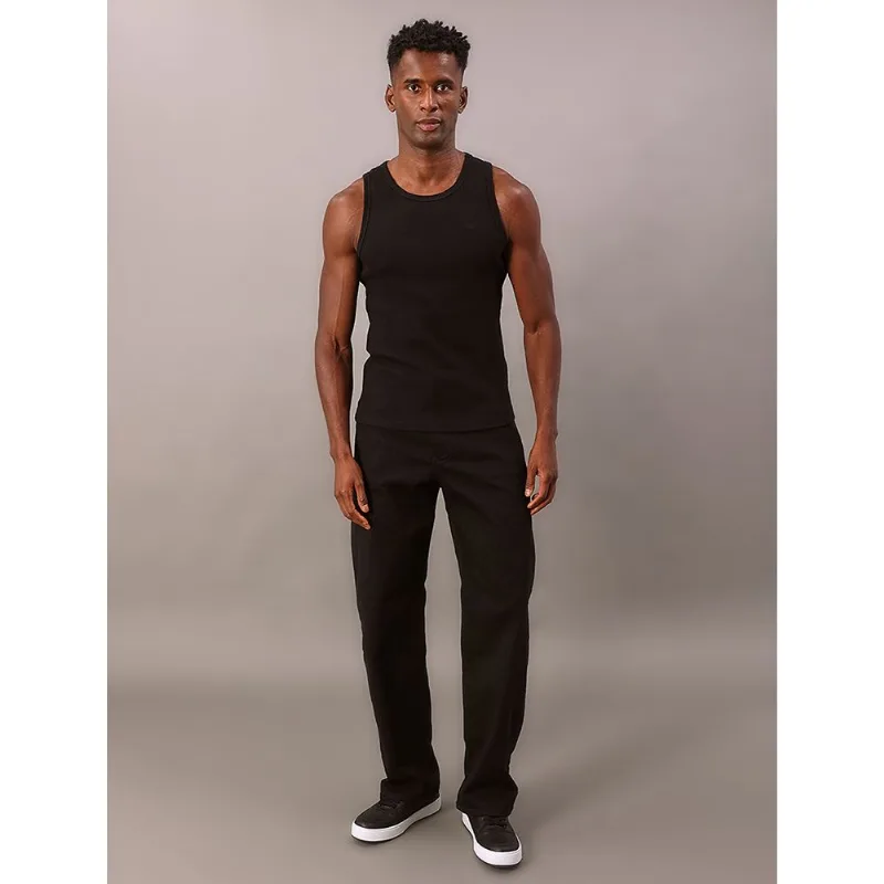 Regata Calvin Klein Jeans Masculino Ribana Logo Monograma - Preto Regata Calvin Klein Jeans Masculino Ribana Logo Monograma Preto g