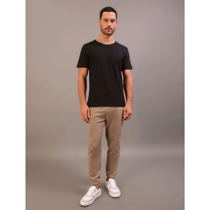 Camiseta Manga Curta Calvin Klein Jeans Masculino Boxy Gola Colorida - Preto Camiseta Manga Curta Calvin Klein Jeans Masculino Boxy Gola Colorida Preto Ggg