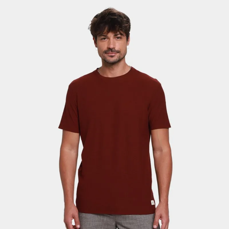 Camiseta Calvin Klein Flamê Masculina - Masculino - Bordô