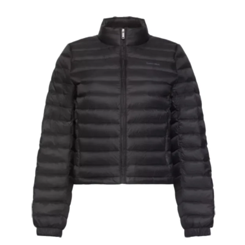 Jaqueta Calvin Klein Feminino Matelassê Ultralight - Preto Jaqueta Calvin Klein Feminino Matelassê Ultralight Preto m