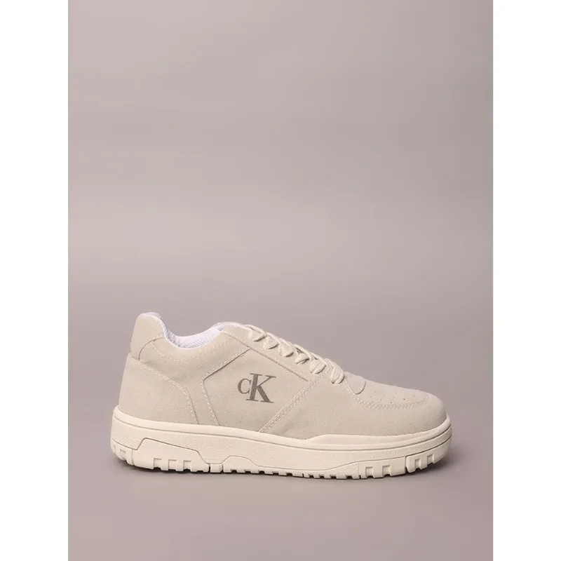 Tênis Calvin Klein Jeans Basket Unicolor - Off White Tênis Calvin Klein Jeans Basket Unicolor Off White 28