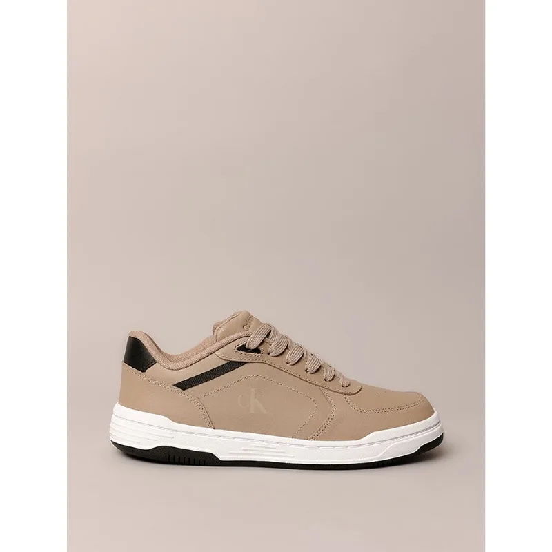 Tênis Masculino Court Calvin Klein Jeans - Caqui Claro Tênis Masculino Court Calvin Klein Jeans Caqui Claro 43