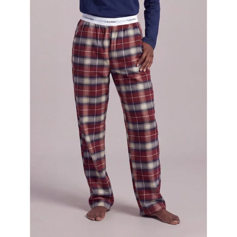 Pijama Feminino Manga Longa e Calça Bolsos Flanela - Marinho Pijama Feminino Manga Longa e Calça Bolsos Flanela Marinho p