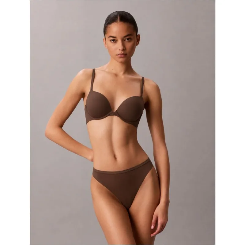 Sutiã Push Up Plunge - Marrom Sutiã Push Up Plunge Marrom 38d