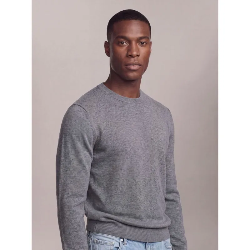 Suéter Tricot Masculino Cks Cashmere - Mescla Suéter Tricot Masculino Cks Cashmere Mescla Ggg