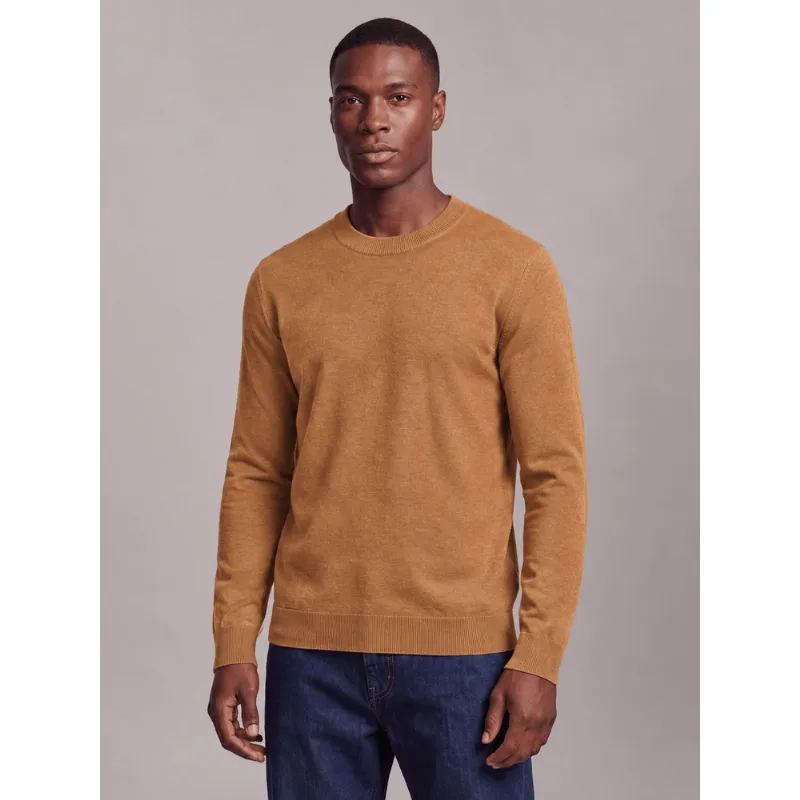 Suéter Tricot Masculino Cks Merino - Havana Suéter Tricot Masculino Cks Merino Havana Ggg