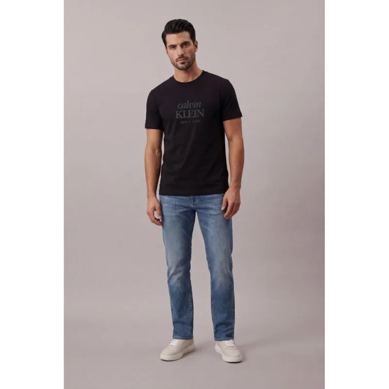 Camiseta Manga Curta Calvin Klein Masculino Logo Gel - Preto Camiseta Manga Curta Calvin Klein Masculino Logo Gel Preto Pp