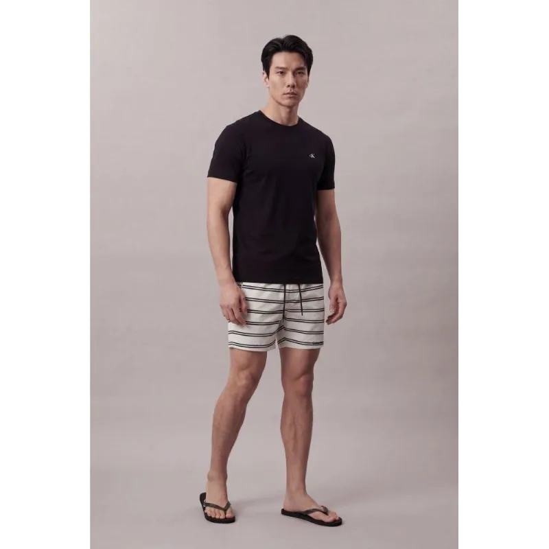 Shorts Swim Masculino Listras - Caqui Medio Shorts Swim Masculino Listras Caqui Medio m