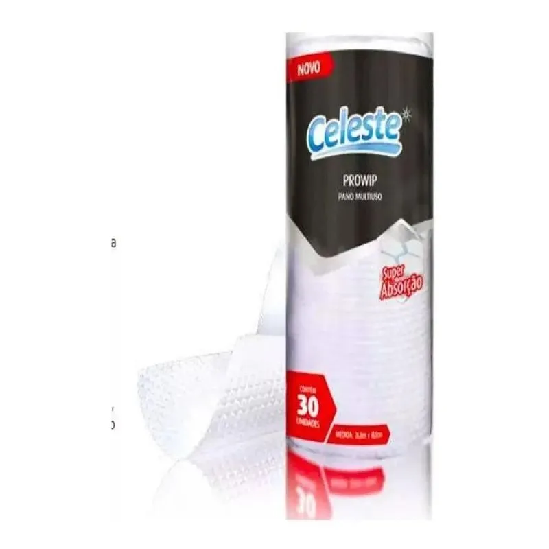 Pano Multiuso Cozinha Limpeza Super Absorção 30 Uni Prowip