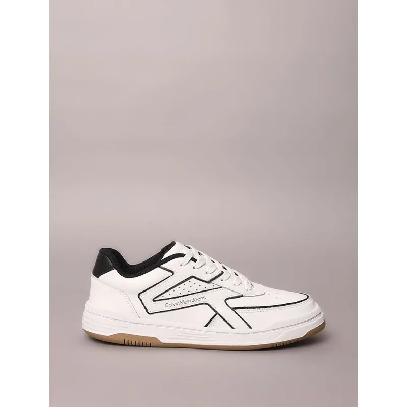 Tênis Calvin Klein Jeans Court Calvin Klein Streetwear - Branco Tênis Calvin Klein Jeans Court Calvin Klein Streetwear Branco 41