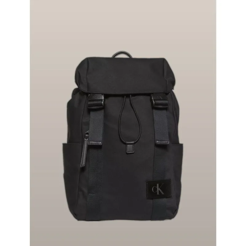 Mochila Calvin Klein Jeans Canvas - Preto Mochila Calvin Klein Jeans Canvas Preto u