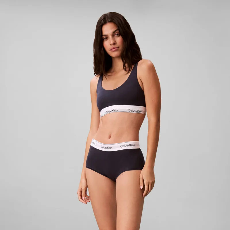Calcinha Boyshort Icon Cotton Modal - Preto Calcinha Boyshort Icon Cotton Modal Preto Pp