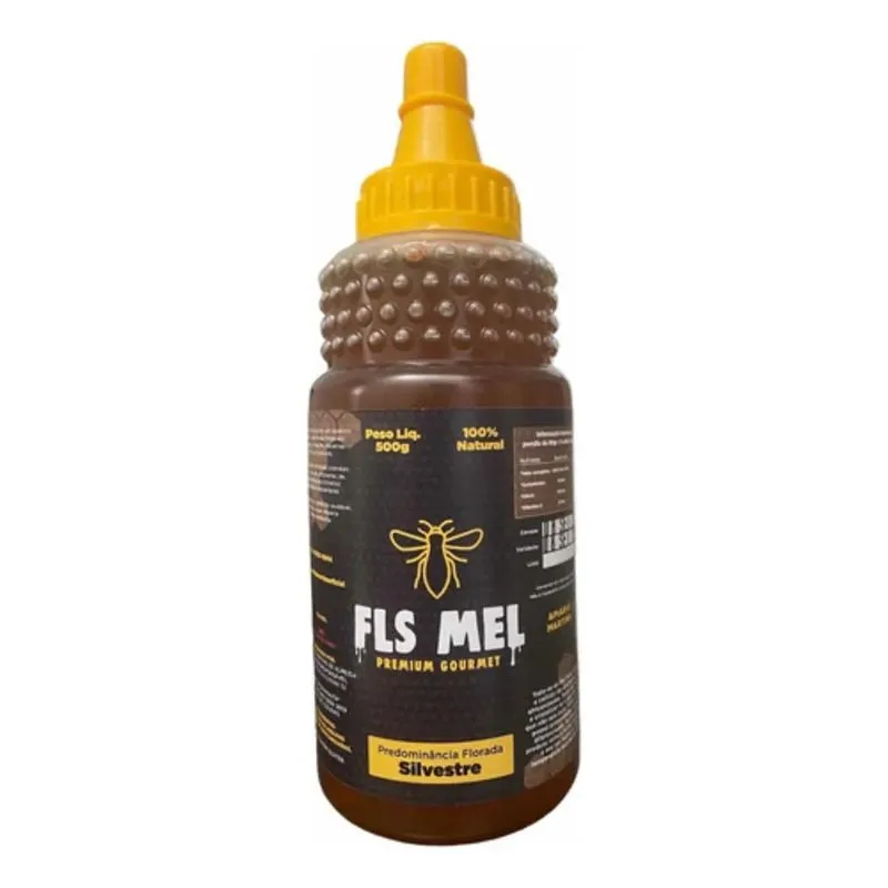 Mel Líquido 500g - De Abelhas - 100% Puro - Fls Mel Premium