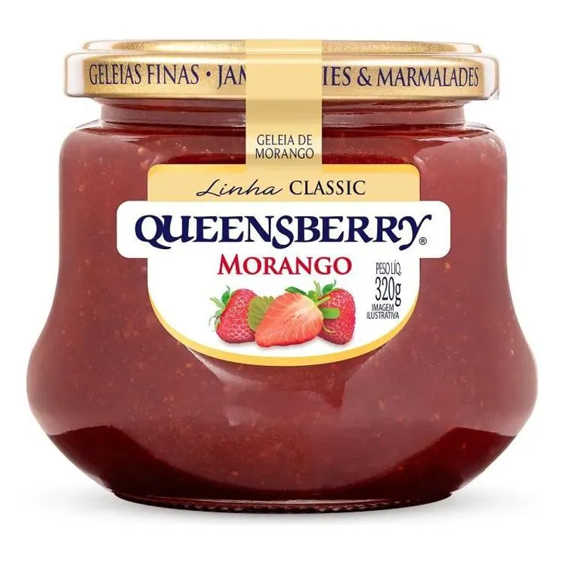 Pote Geleia Queensberry Classic Morango