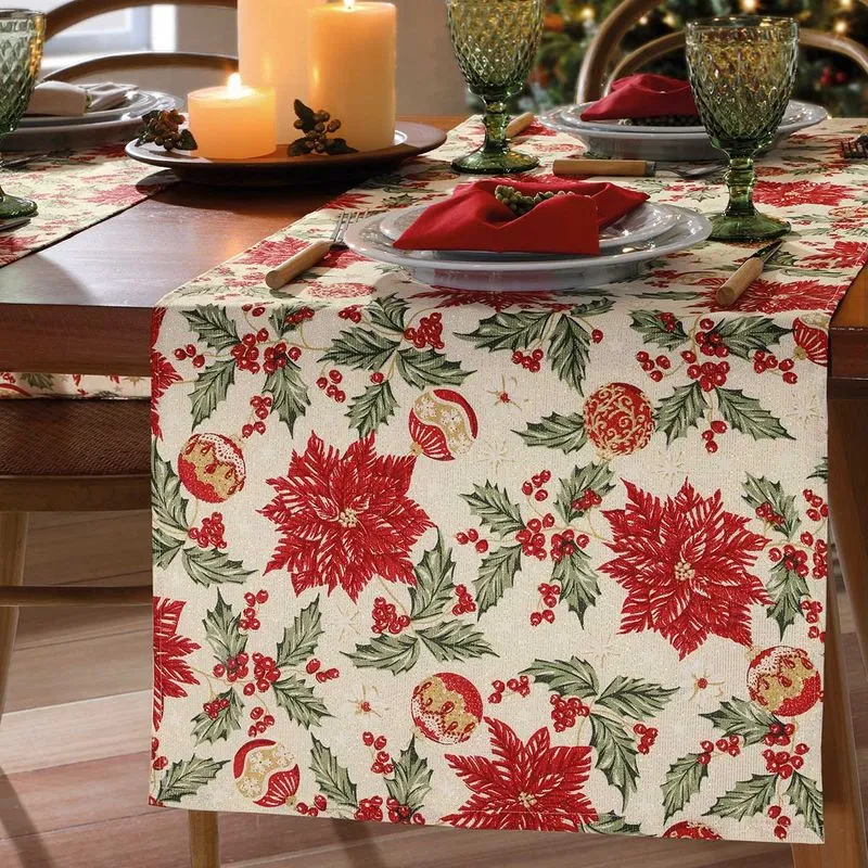 Trilho de Mesa Celebra Estampado 45cm x 1,60m