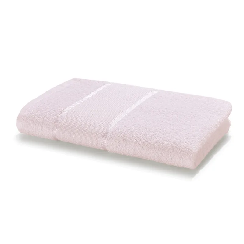Toalha de Lavabo Döhler Torino Felpuda Rosa Para Bordar