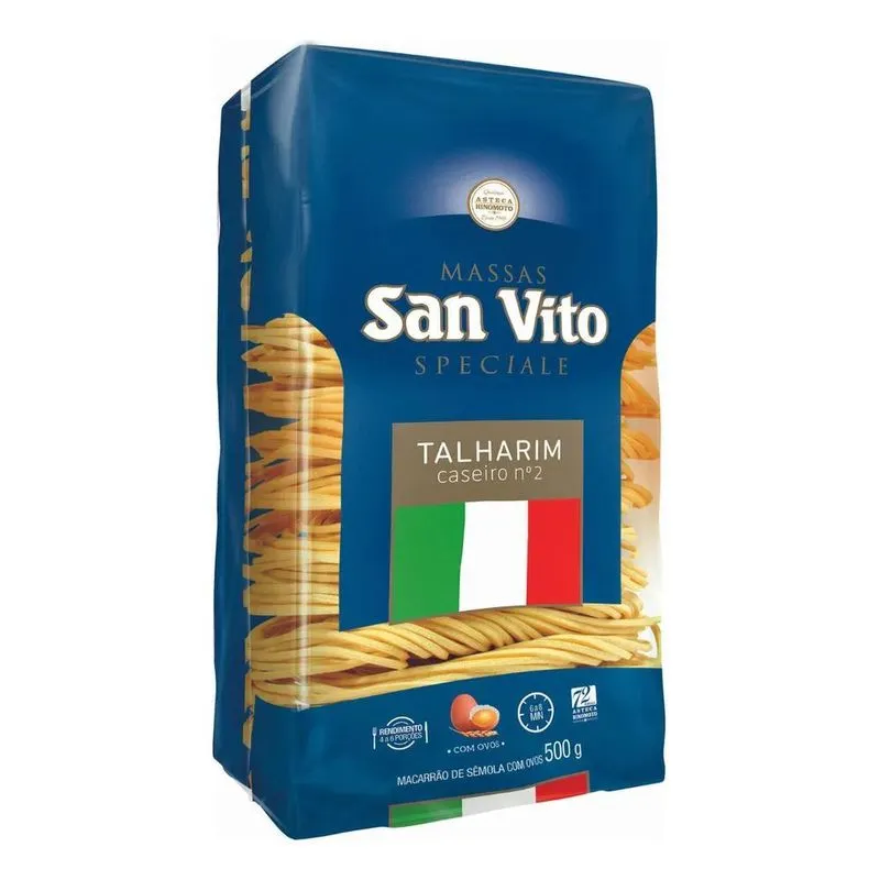 Macarrão Talharim Caseiro San Vito Speciale 500gr
