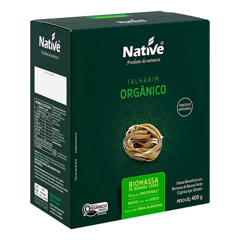 Talharim Biomassa Orgânico Native 400g