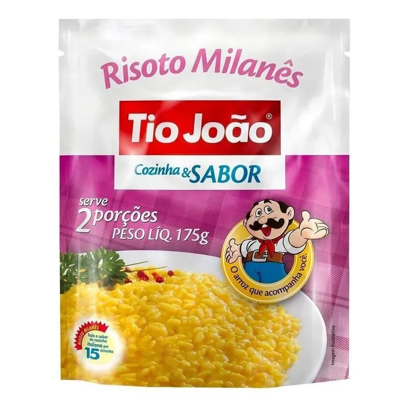Risoto Milanês Cozinha &amp; Sabor 175g Armazém Tio João