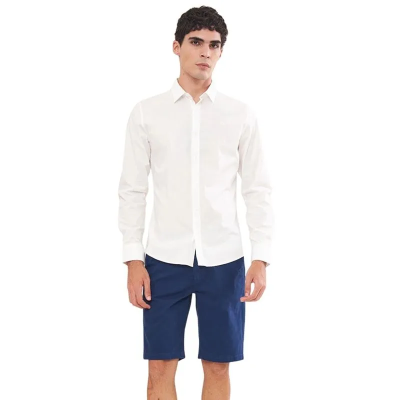 Camisa Colcci Fit Básica Branca Masculina G / Branco