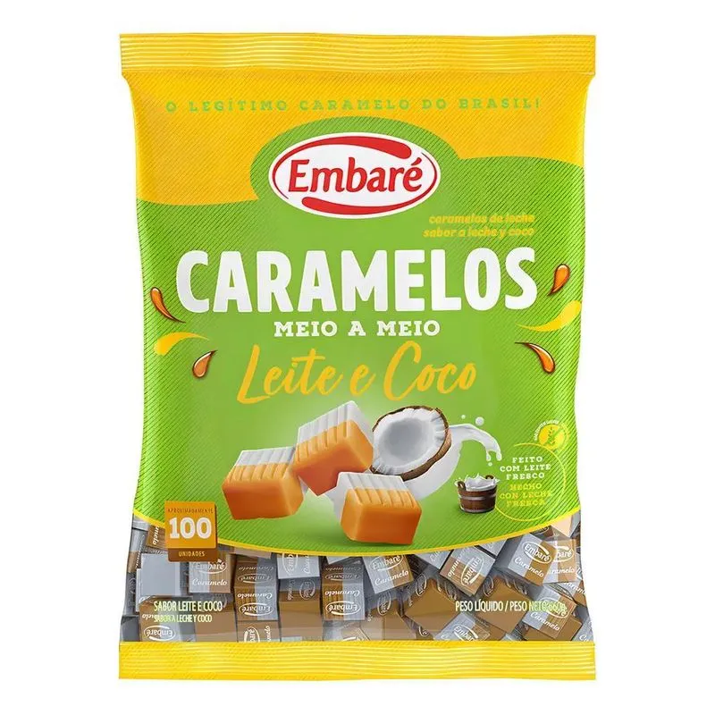 Embaré Caramelo - Leite E Coco - Unidade - 1 - 100 - 660 G -
