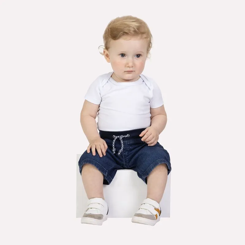 Bermuda Infantil Menino Jogger Mania Kids MK3350.JEANS.2