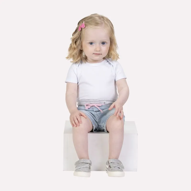 Short Infantil Menina Jeans Mania Kids MK6443.JEANS.2