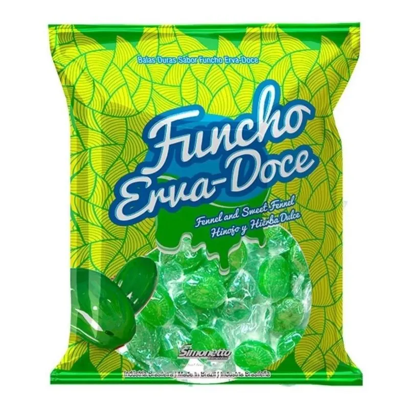 Bala De Erva Doce Sem Glúten Simonetto 120g