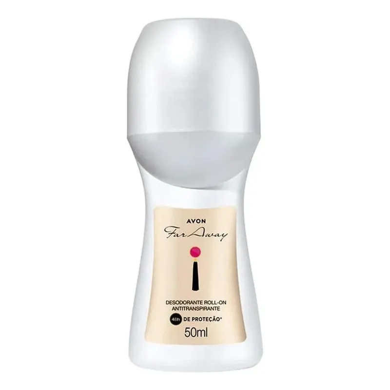 5x Avon Desodorante Rollon Far Way 50ml Antitranspirante 48h
