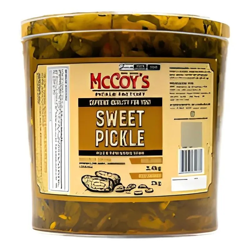 Picles De Pepino Agridoce - Sweet Pickle Mccoy's 3,4kg