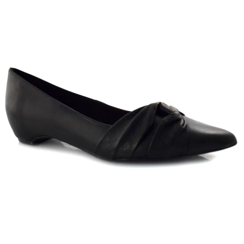 Sapatilha Feminina de Couro Bottero Preto 352902 35