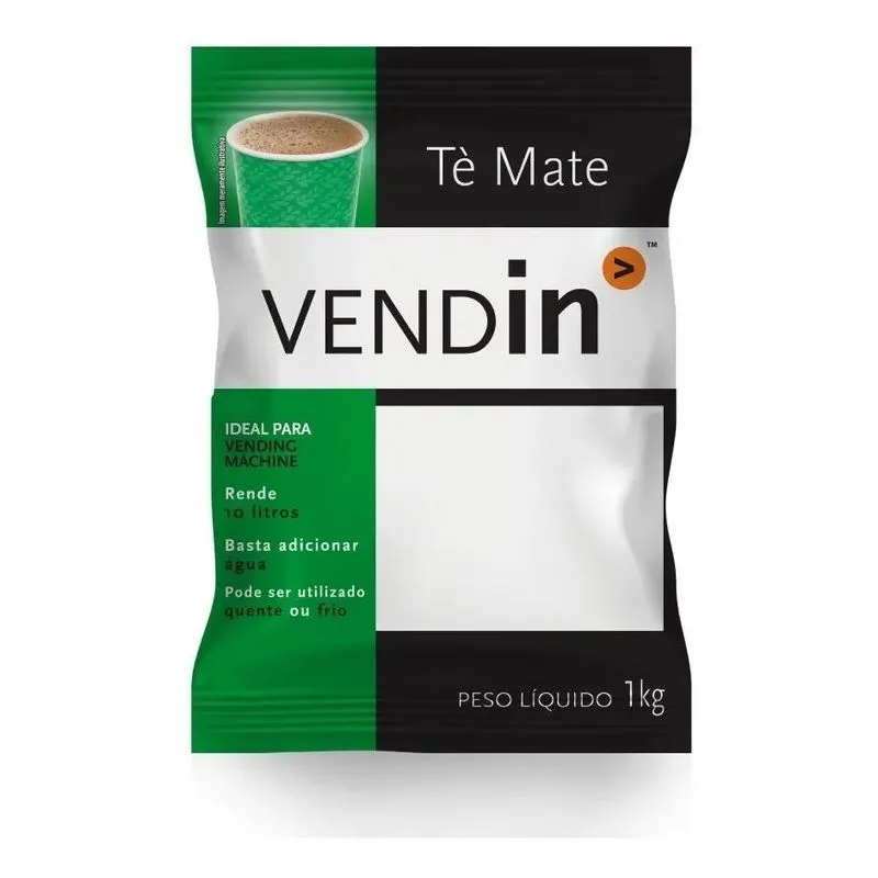 Chá Mate Vendin 1kg Sabor Tradicional - Solúvel