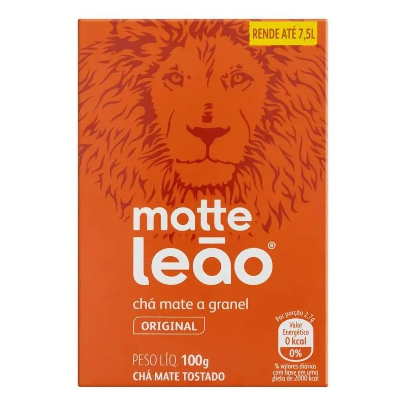 Chá Matte Leão Mate Em Ervas 100 G