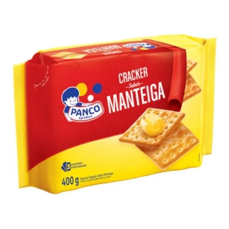 Panco Cream Cracker - Manteiga - 400 G - Unidade - 1 - 400 G