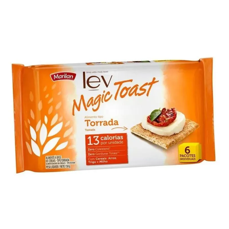 Biscoito Salgado Magic Toast Marilan 150g