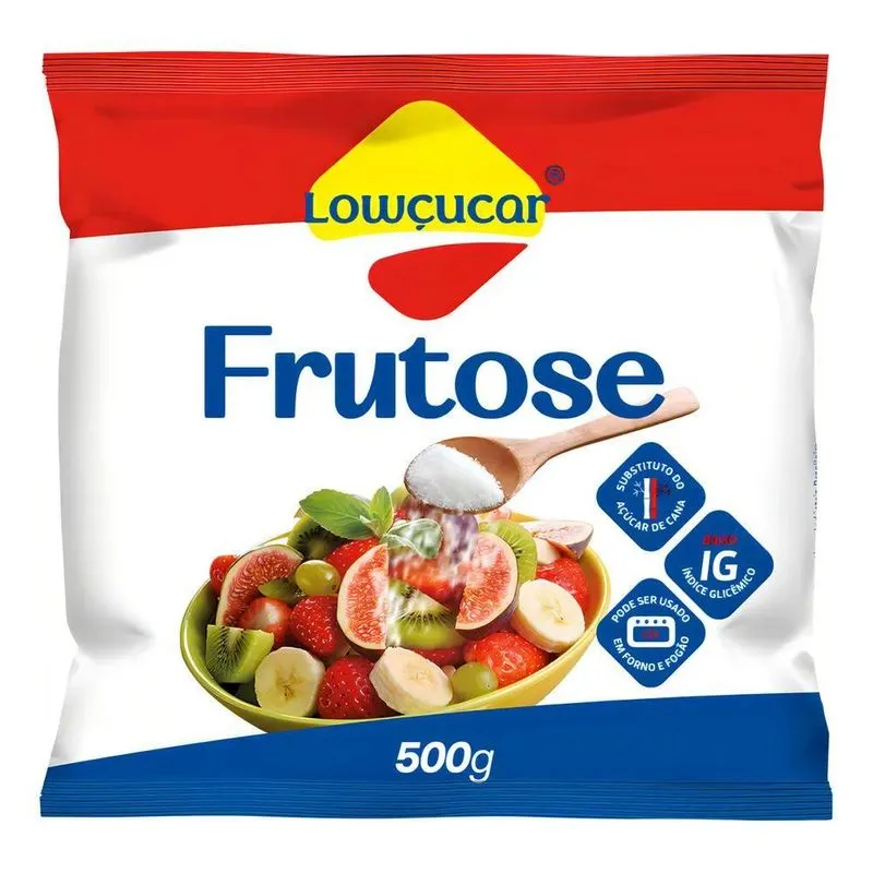Lowçucar Frutose Em Pó Adoçante 500g