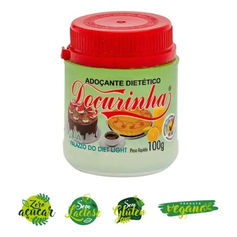 Adoçante Dietético Em Pó 100g - Doçurinha