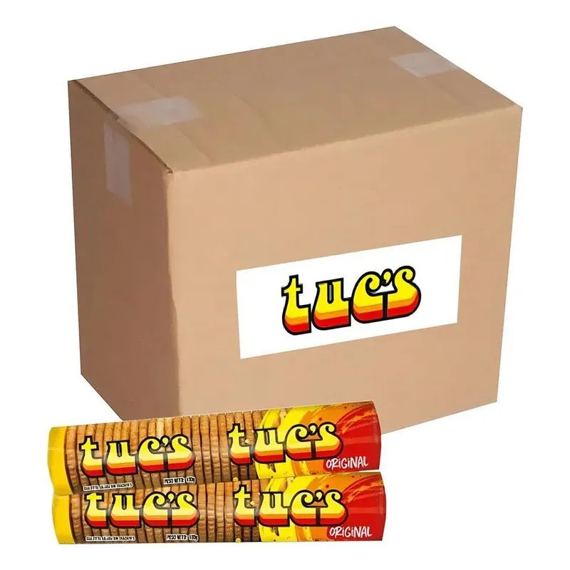 30 Biscoito Salgado Tuc's Sabor Pacote 100g