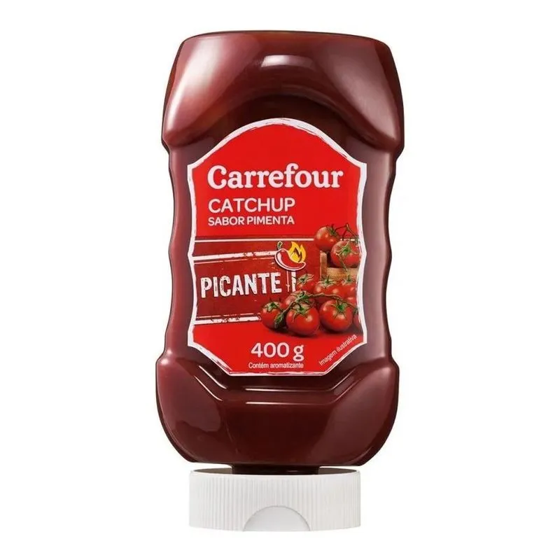 Ketchup Picante Tradicional Em Frasco 400 G
