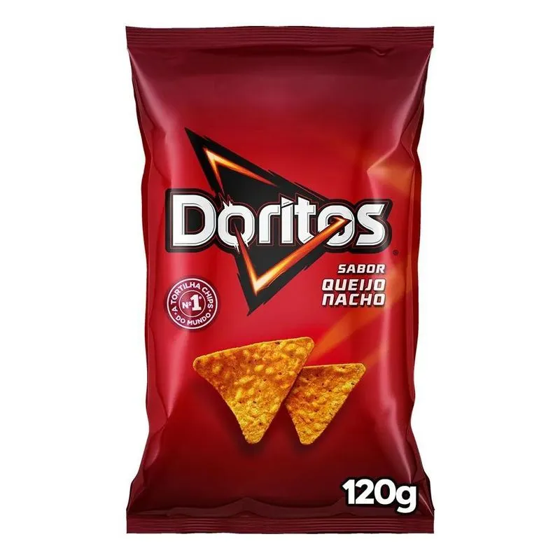 Salgadinho De Milho Sabor Queijo Nacho 120g Doritos