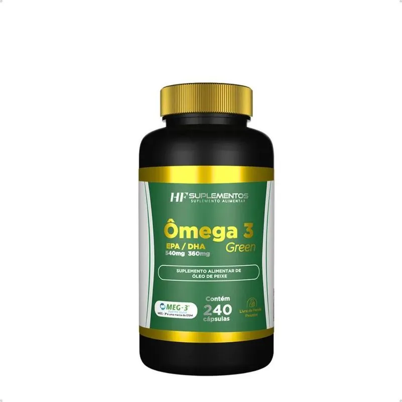 5x Ômega 3 240 Capsulas Alto Teor Epa E Dha