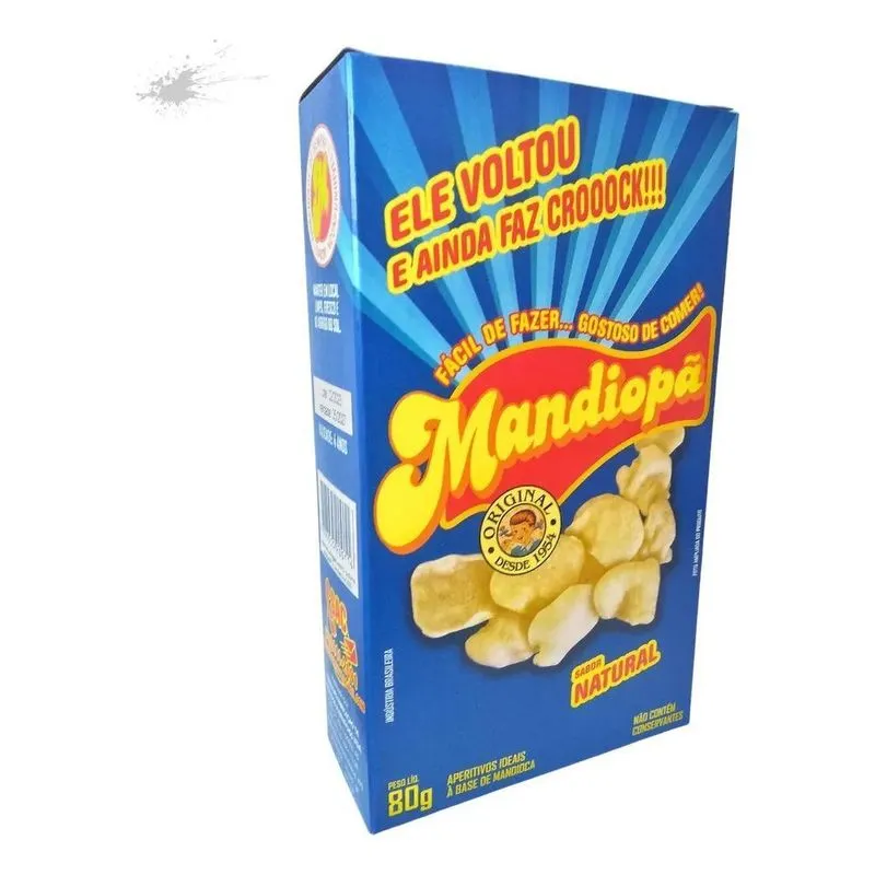 Mandiopã Mandiopan Salgadinho Snack Antigo Oferta