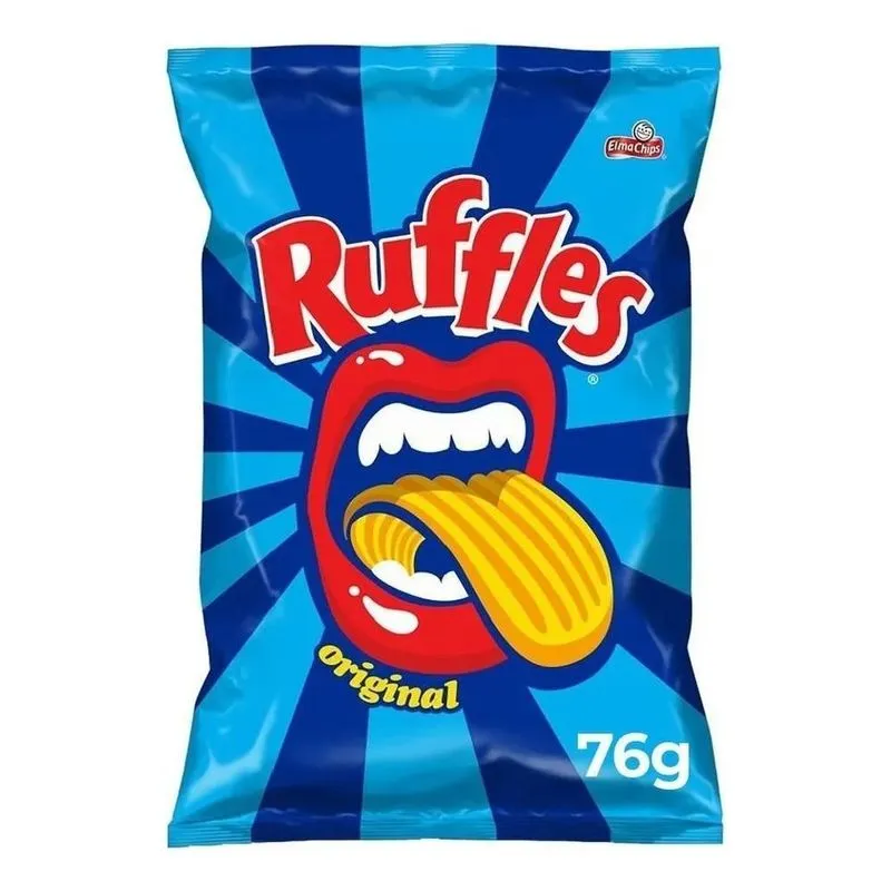 Batata Frita Ondulada Ruffles Pacote 76g Elma Chips
