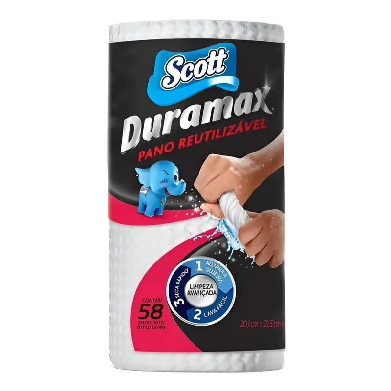 Scott Duramax Flanela - Branco - 58 - Unidade - 1 - 21.5 Cm