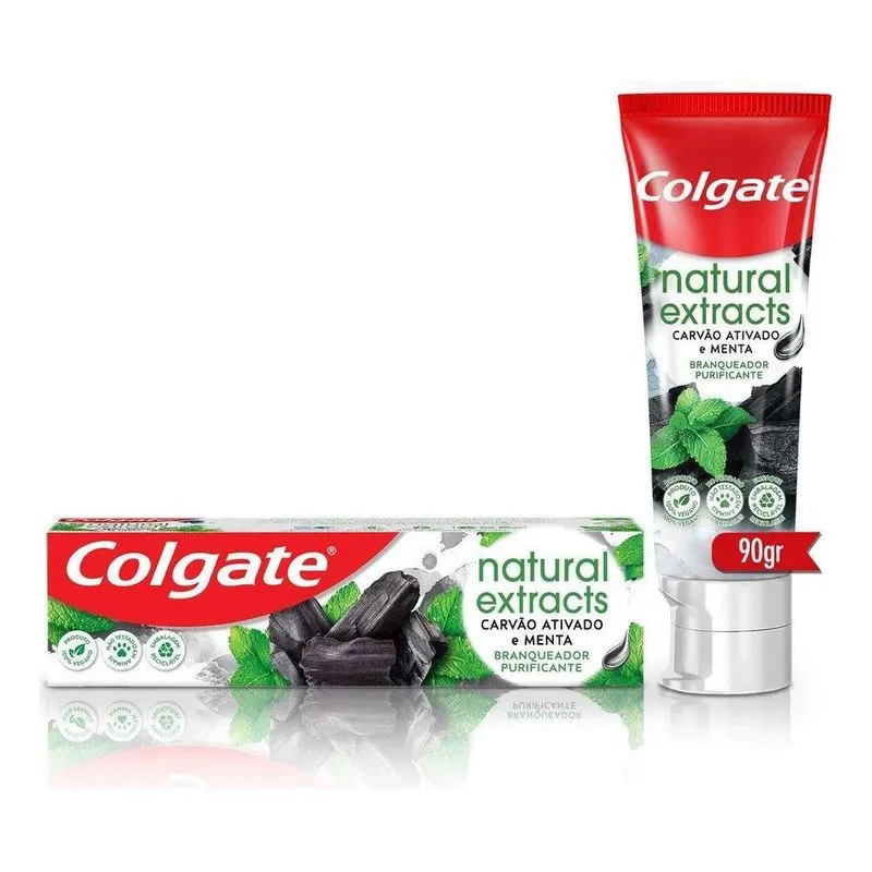 Colgate Natural Extracts Purificante Carvão Ativado Menta Cr