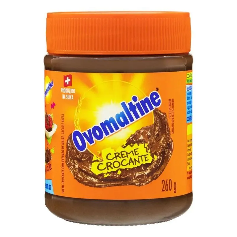 Creme De Avelã Crocante Ovomaltine 260g