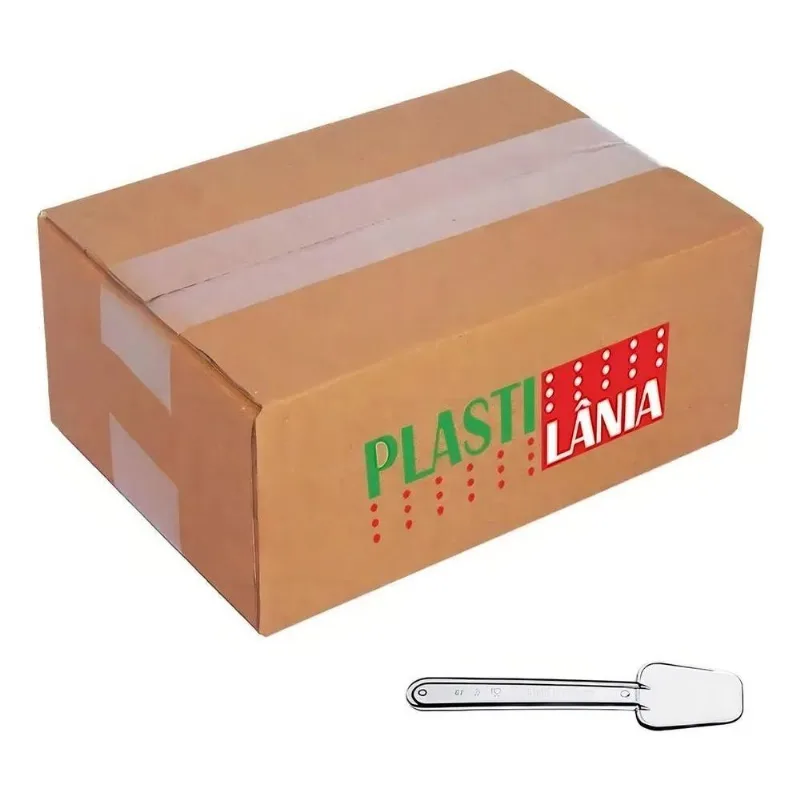 Pazinha Plástica Transparente Sorvete Com 1000 Un