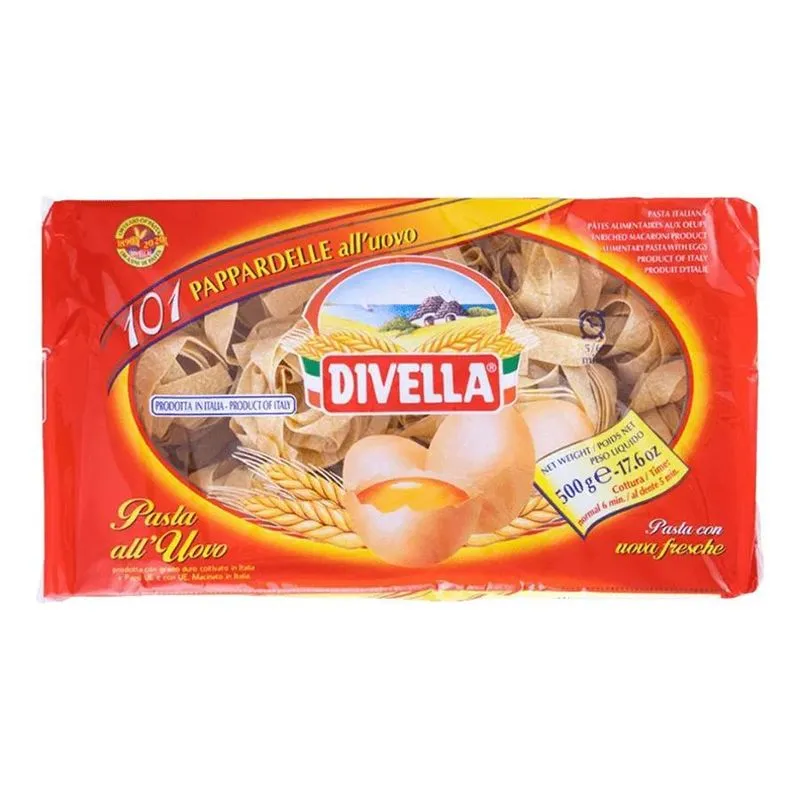 Macarrão Divella 101 Pappardelle All' Uovo 500g
