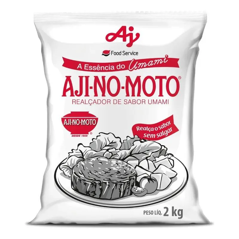 Realçador De Sabor Ajinomoto 2kg Para Culinária Japonesa